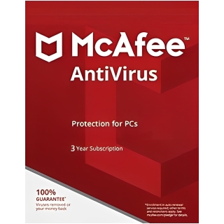McAfee Antivirus PC 3 Year Global Key