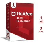 McAfee Total Protection - Global Key - 3 Year 1 Device