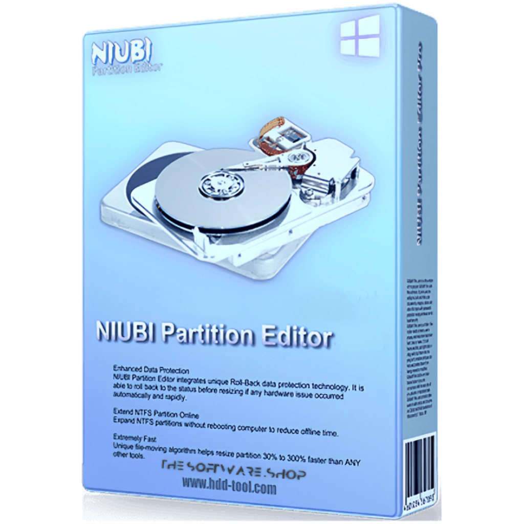NIUBI Partition Editor Professional Global Key -1 Device (Lifetime)