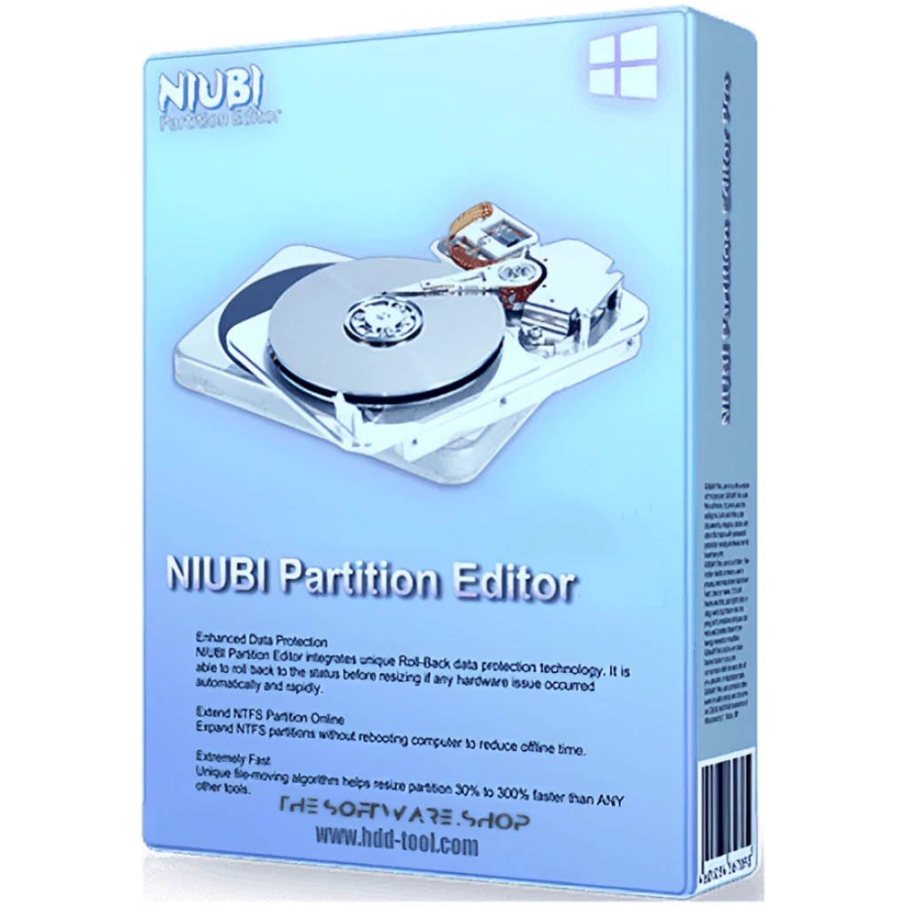 NIUBI Partition Editor Professional Global Key -1 Device (Lifetime)