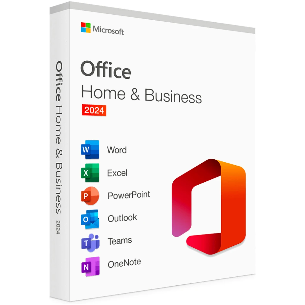 Microsoft Office 2024 Home & Business - Bind Key (PC/MAC)