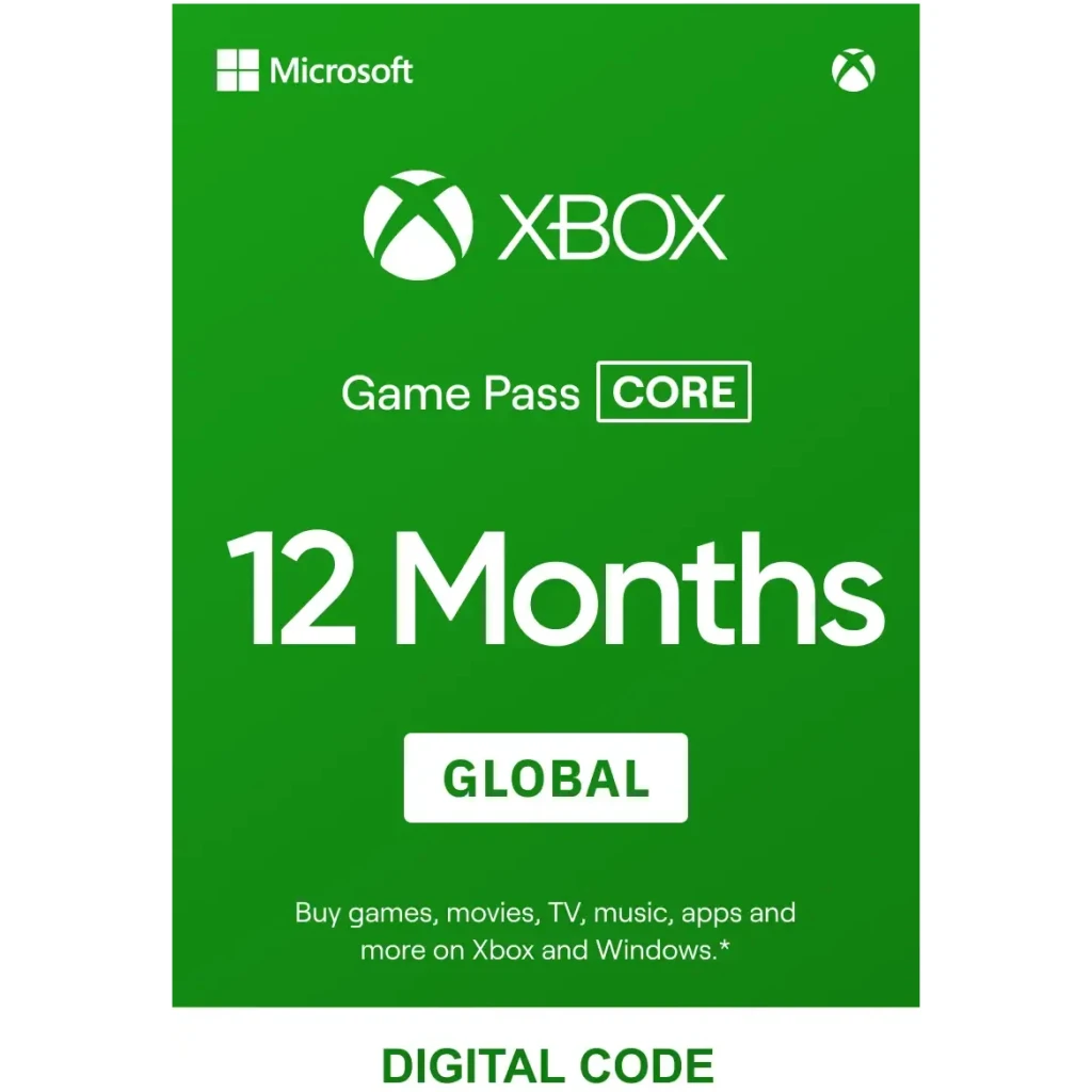Xbox Live Gold 12 Months Global Key