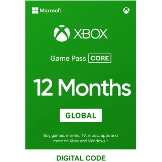Xbox Live Gold 12 Months Global Key