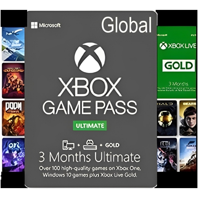 Xbox Game Pass Ultimate 3 Month-Xbox Key - Global