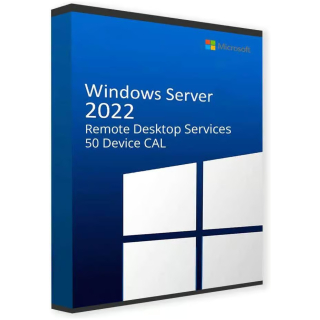 Windows Server 2022 Remote Desktop Server 50 Devices CAL Key