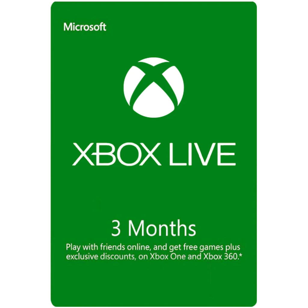 Xbox Live Gold 3 Months Global Key