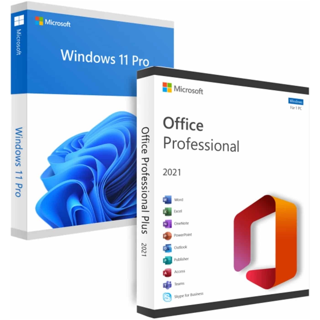 Windows 11 Pro + Office 2021 Professional Plus - Bundle Key